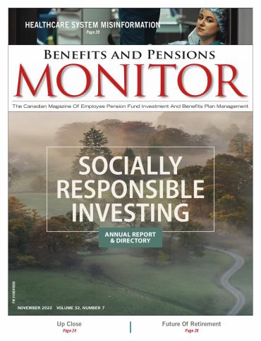 Benefits And Pensions Monitor